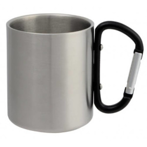 Stainless steel mug HIKING DAY - Reklamnepredmety