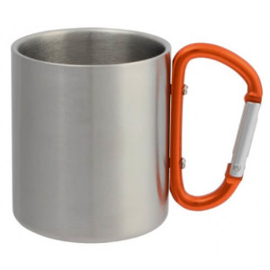 Stainless steel mug HIKING DAY - Reklamnepredmety