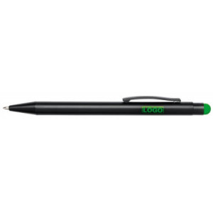 Aluminium ballpoint pen BLACK BEAUTY - Reklamnepredmety