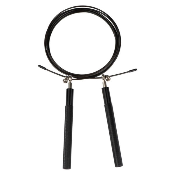 Skipping rope with metal handles