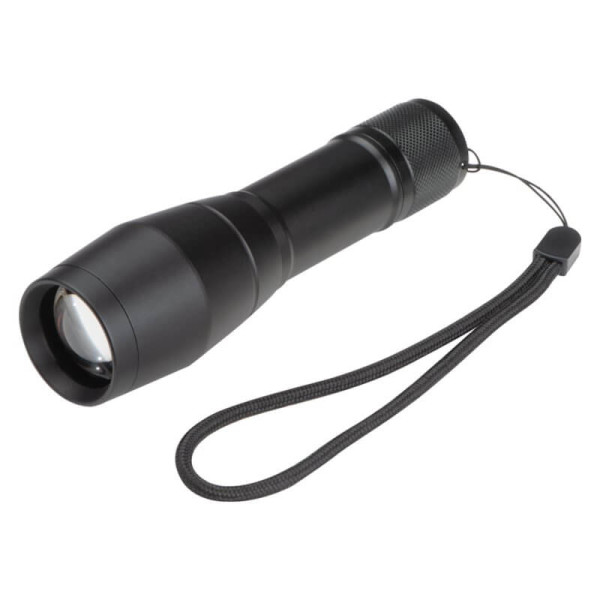 LED flashlight with 3 different light functions
