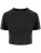 JT006 Girlie Tri-Blend Cropped T - JT006_Heather-Black - variant Ls 1000256237