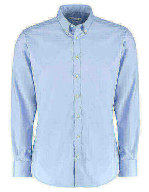 K182 Slim Fit Stretch Oxford Shirt Long Sleeve - Reklamnepredmety