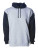 Pánska mikina Independent - NP380_Grey-Heather_Black - variant Ls 1000252269
