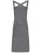 PW129 Cross Back Barista Bib Apron - PW129_Grey-Denim-(ca.-Pantone-425) - variant Ls 1000268394