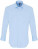 PW244 Mens Stretch Fit Poplin Long Sleeve Cotton Shirt - PW244_Pale-Blue-(ca.-Pantone-2717C) - variant Ls 1000268464