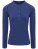 PW318 Womens Long-John Roll Sleeve Tee - PW318_Indigo-(ca.-Pantone-534) - variant Ls 1000269227