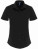 PW346 Ladies Stretch Fit Poplin Short Sleeve Cotton Shirt - PW346_Black - variant Ls 1000268630