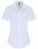 PW346 Ladies Stretch Fit Poplin Short Sleeve Cotton Shirt - PW346_White - variant Ls 1000268641