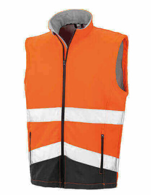 RT451 Printable Safety Softshell Gilet - Reklamnepredmety