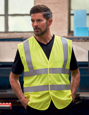 YK1000 Hi-Vis Anti-Static Flame Retardant Waistcoat - Reklamnepredmety