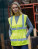 YK180 Ladies Hi-Vis Executive Waistcoat - 1403593 - variant