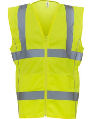 YK180 Ladies Hi-Vis Executive Waistcoat - Reklamnepredmety