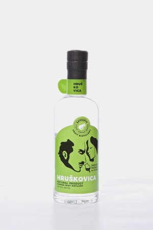 Natural product Pear brandy 50%, 500 ml - Reklamnepredmety
