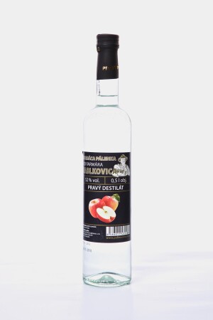 Homemade brandy from FARMÁR - Apple brandy 52%, 500 ml - Reklamnepredmety