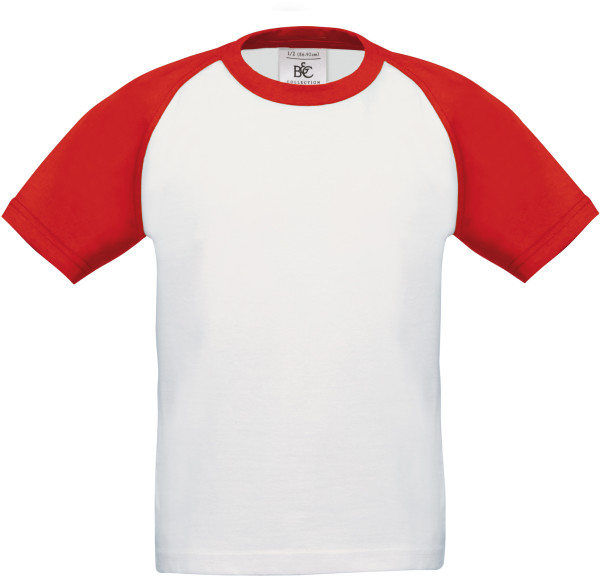 B&C | Kids' Raglan Contrast T-Shirt