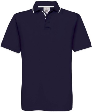 B&C | Fine Piqué Contrast Polo - Reklamnepredmety