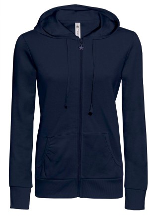 B&C | Ladies' Hooded Sweat Jacket - Reklamnepredmety