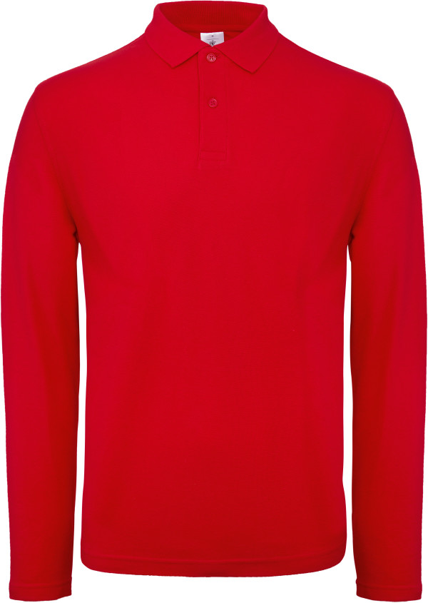 Men's Piqué Polo longsleeve