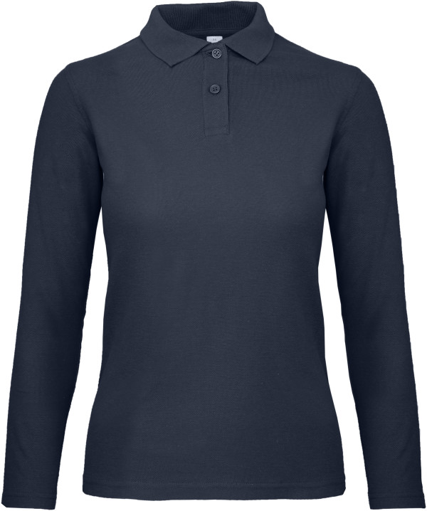 Ladies' Piqué Polo longsleeve