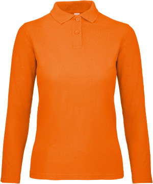 Ladies' Piqué Polo longsleeve - Reklamnepredmety