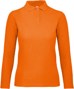 Ladies' Piqué Polo longsleeve - Reklamnepredmety