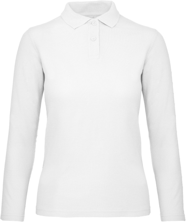 Ladies' Piqué Polo longsleeve