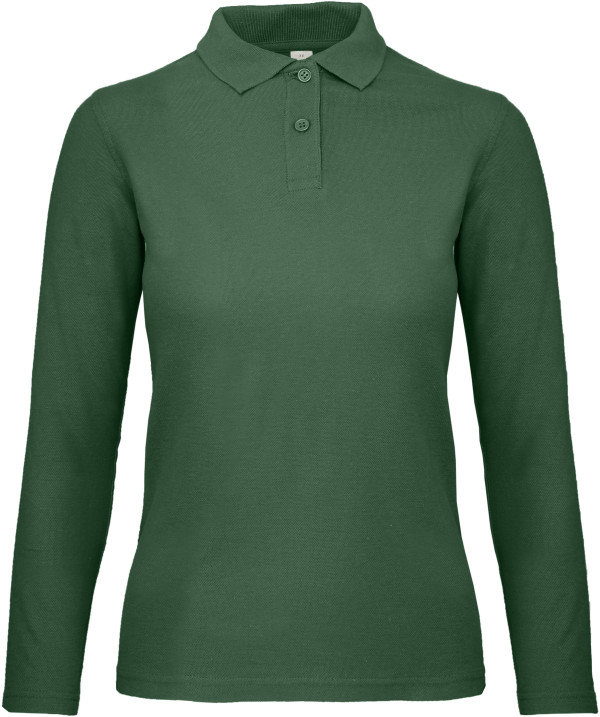 Ladies' Piqué Polo longsleeve