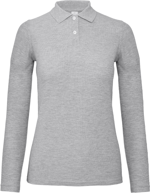 Ladies' Piqué Polo longsleeve