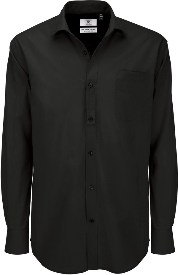 Men's Poplin Cotton Shirt longsleeve