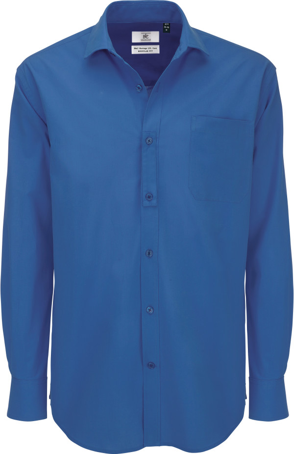 Men's Poplin Cotton Shirt longsleeve