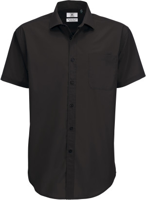 Men's Mix Poplin Shirt shortsleeve - Reklamnepredmety