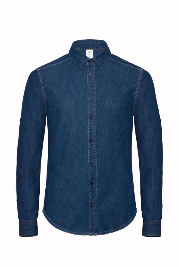 Denim Twill Shirt longsleeve