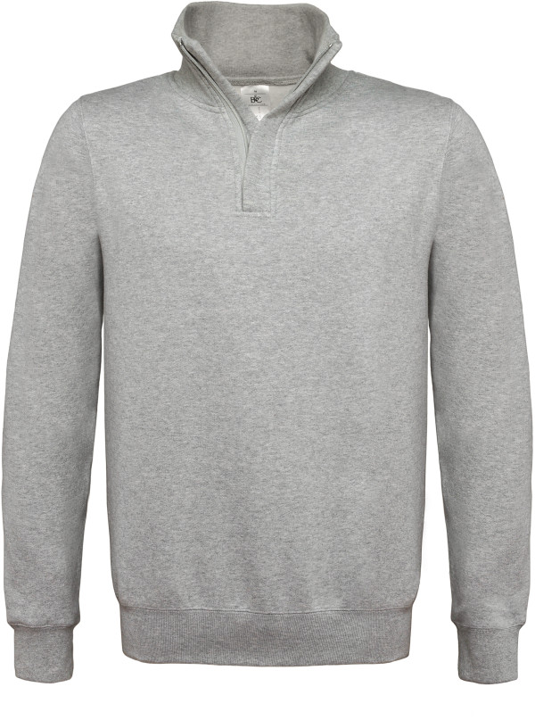 Zip Neck Sweatshirt