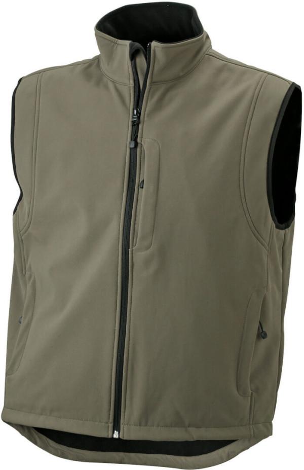 Men's 3-Layer Softshell Vest