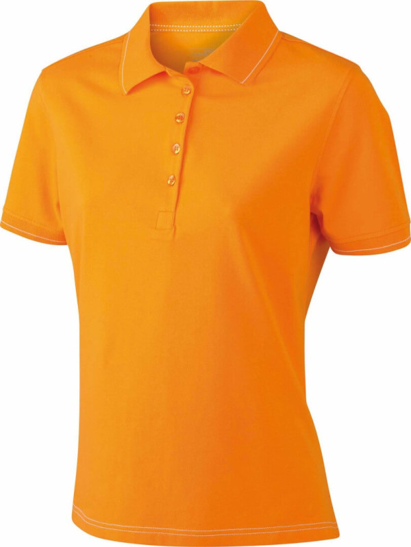 Ladies' Elastic Jersey Polo