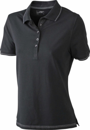 Ladies' Elastic Jersey Polo - Reklamnepredmety