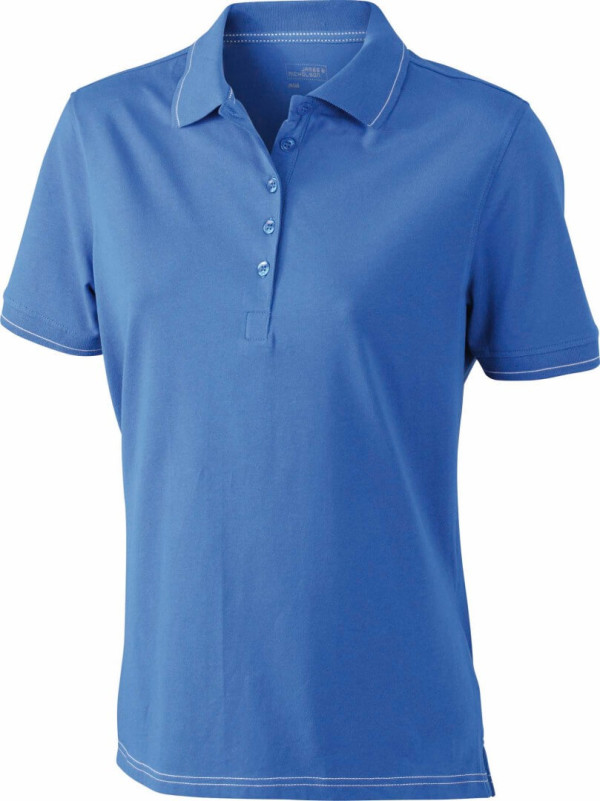 Ladies' Elastic Jersey Polo