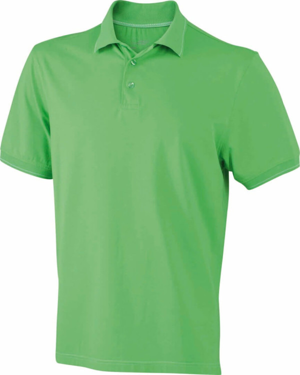 Men's Elastic Jersey Polo