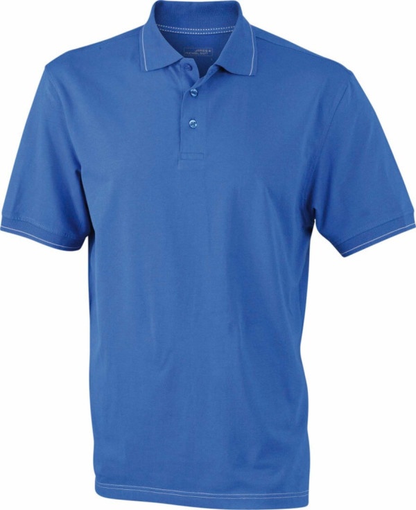 Men's Elastic Jersey Polo