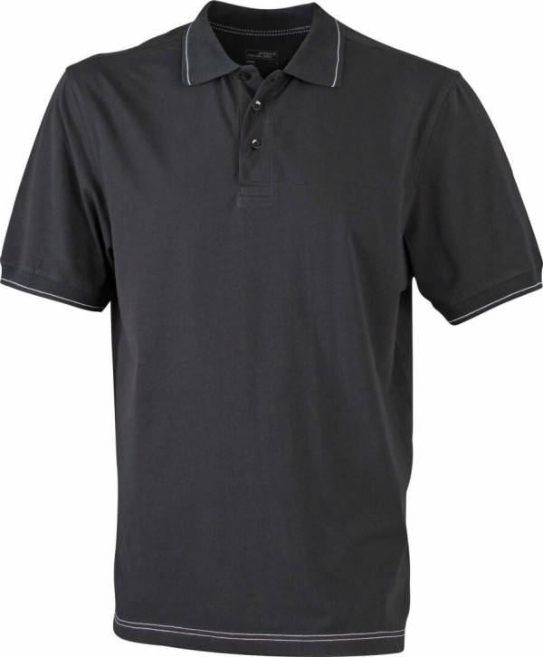 Men's Elastic Jersey Polo