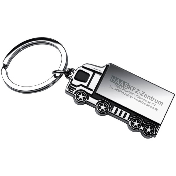 Metal keyring HGV