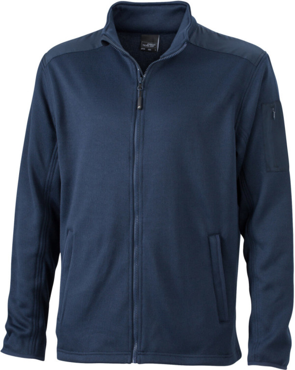 Men's Knitted Fleece Jacket