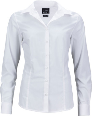 Ladies' Business Popline Blouse longsleeve - Reklamnepredmety