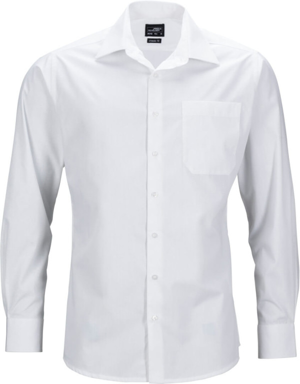 Men's Business Popline Shirt longsleeve