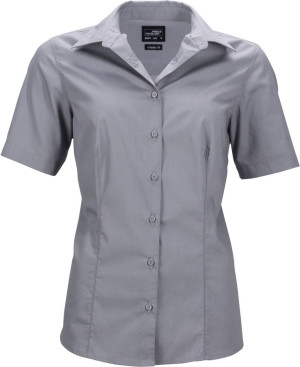 Ladies' Business Popline Blouse shortsleeve - Reklamnepredmety