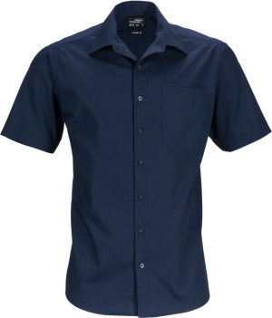 Men's Business Popline Shirt shortsleeve - Reklamnepredmety