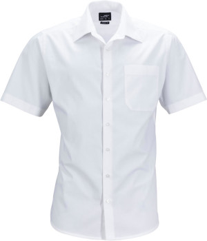 Men's Business Popline Shirt shortsleeve - Reklamnepredmety