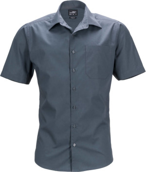 Men's Business Popline Shirt shortsleeve - Reklamnepredmety