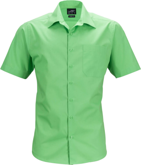 Men's Business Popline Shirt shortsleeve